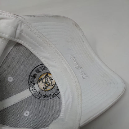 Gettin' Toasted Strapback Hat White OSFM Embroidered Breathable The Game