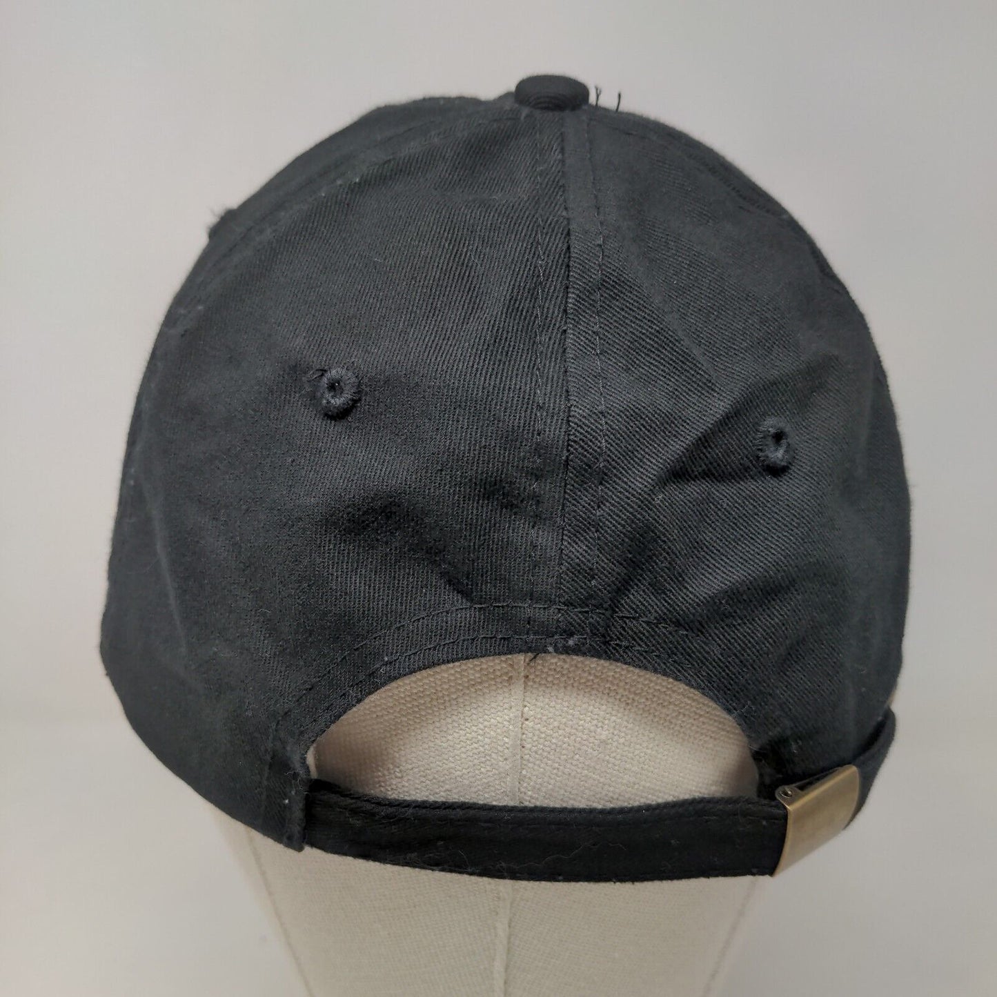 McCaffrey's Men's Slideback Hat Black Size OSFA Embroidered Logo 100% Cotton