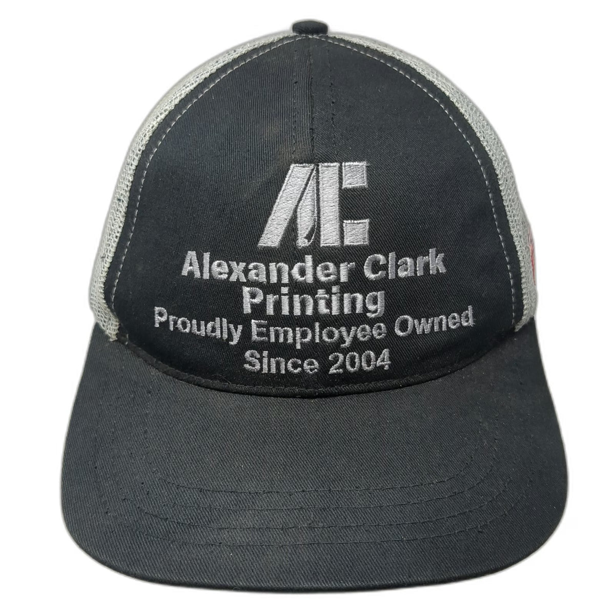 The Company Hat Trucker Hat Black OSFM Mesh Snapback Made USA Alexander Clark