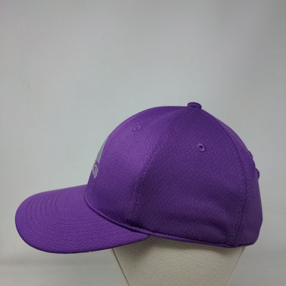 Adidas Women's Strapback Golf Hat Purple OSFW Adjustable Embroidered Polyester