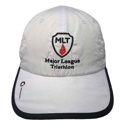 Greenlayer Major League Triathlon Baseball Cap White OSFM Strapback Sport Hat