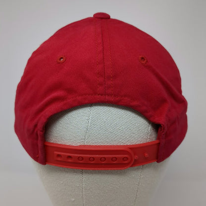 Edelbrock Baseball Cap Hat Red One Size Snapback Fun Team Vic Signature Racing