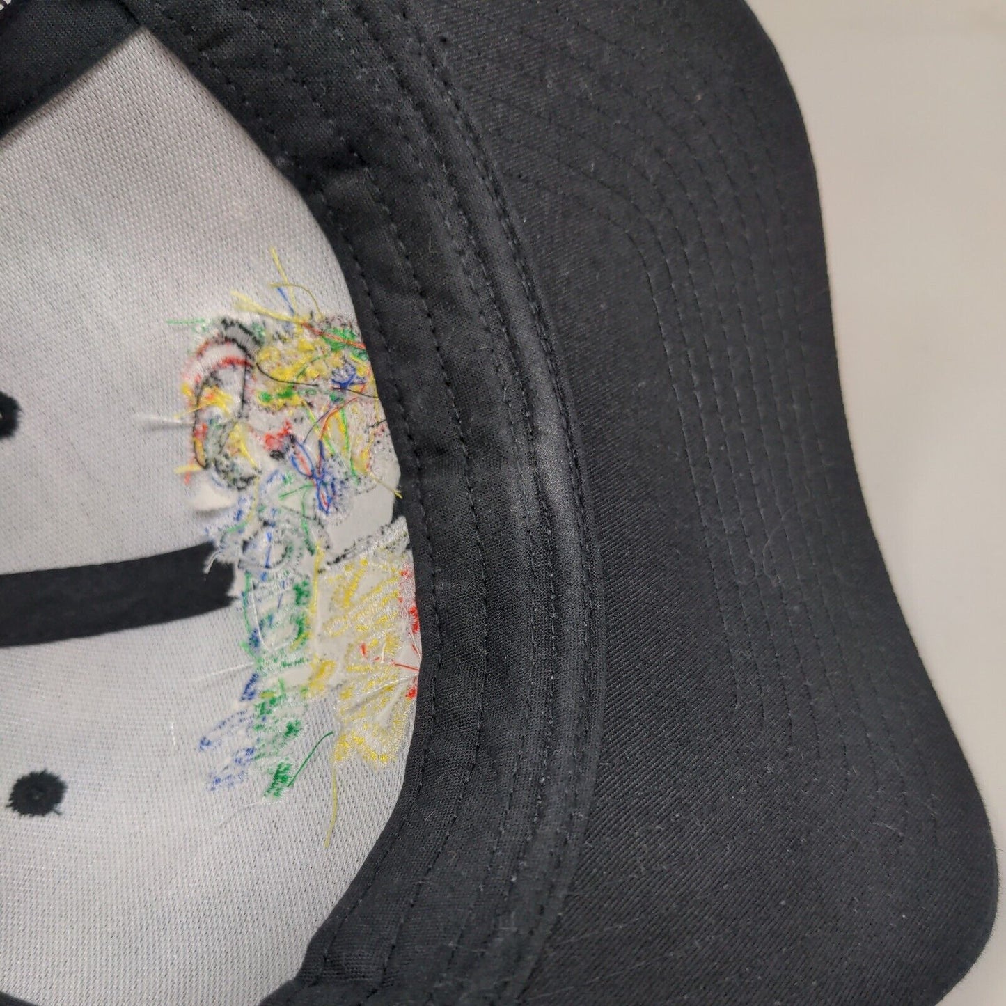 Kolorful Khoos Snapback Mesh Back Trucker Hat Black One Size Yupoong