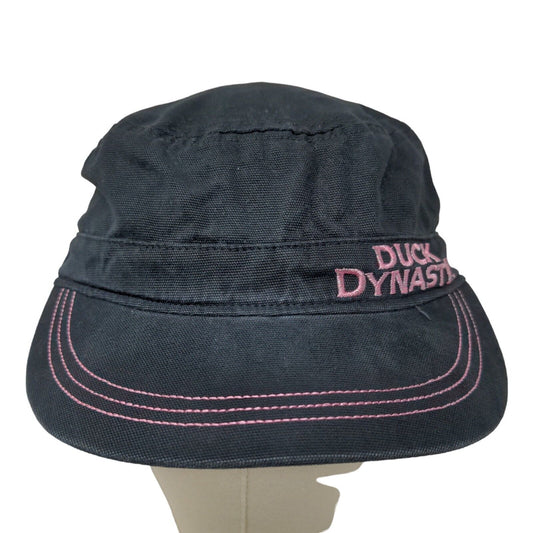 A&E Duck Dynasty Women's Strapback Hat Black Size OSFM Embroidered Logo