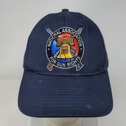 National Association For Gun Rights Strapback Hat Blue OSFM Embroidered Otto