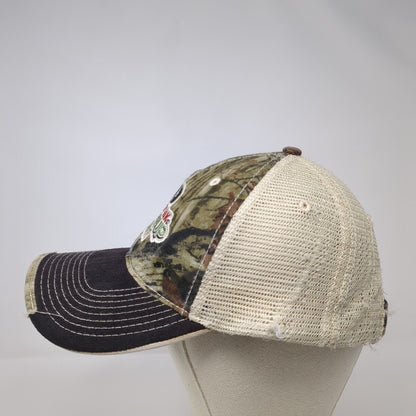 Mossy Oak Breakup Infinity Strapback Trucker Hat Camo OSFA Mesh Back