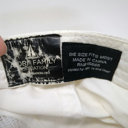 Aldrin Family Foundation 5 Panel White One Size NASA Logo Rope Snapback Hat