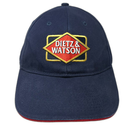 Blue Baseball Cap One Size Dietz & Watson Since 1939 Embroidered Strapback Hat