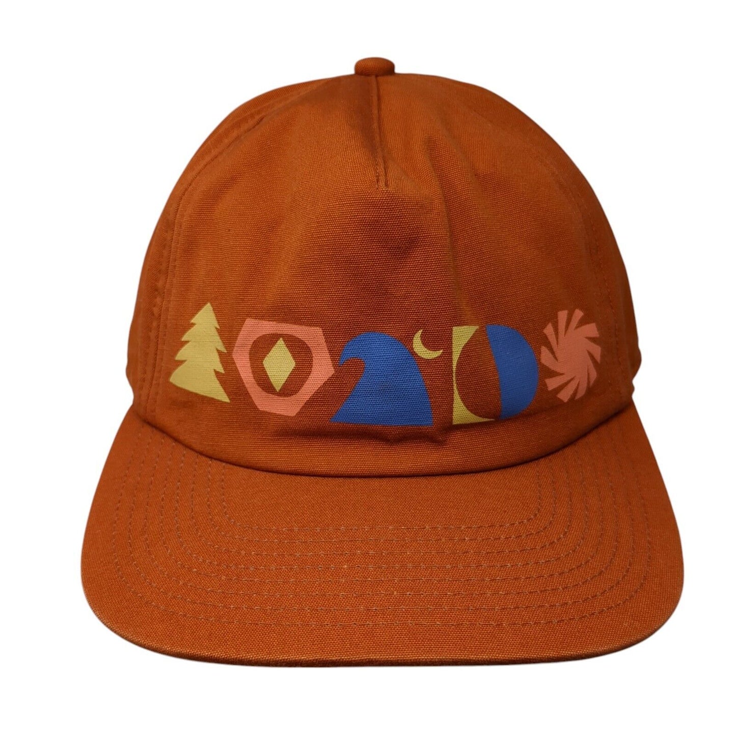 Patagonia Spirited Seasons Snapback Hat Brown OS Adjustable Netplus Vented Holes