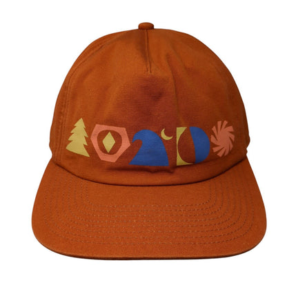 Patagonia Spirited Seasons Snapback Hat Brown OS Adjustable Netplus Vented Holes