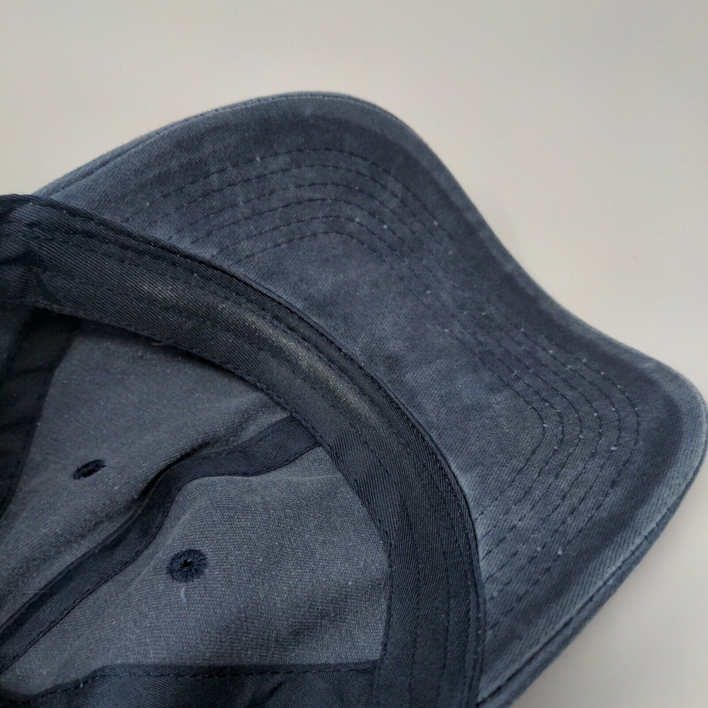 Unbranded Slideback Hat Blue OSFA Adjustable Blank 6 Panel Solid