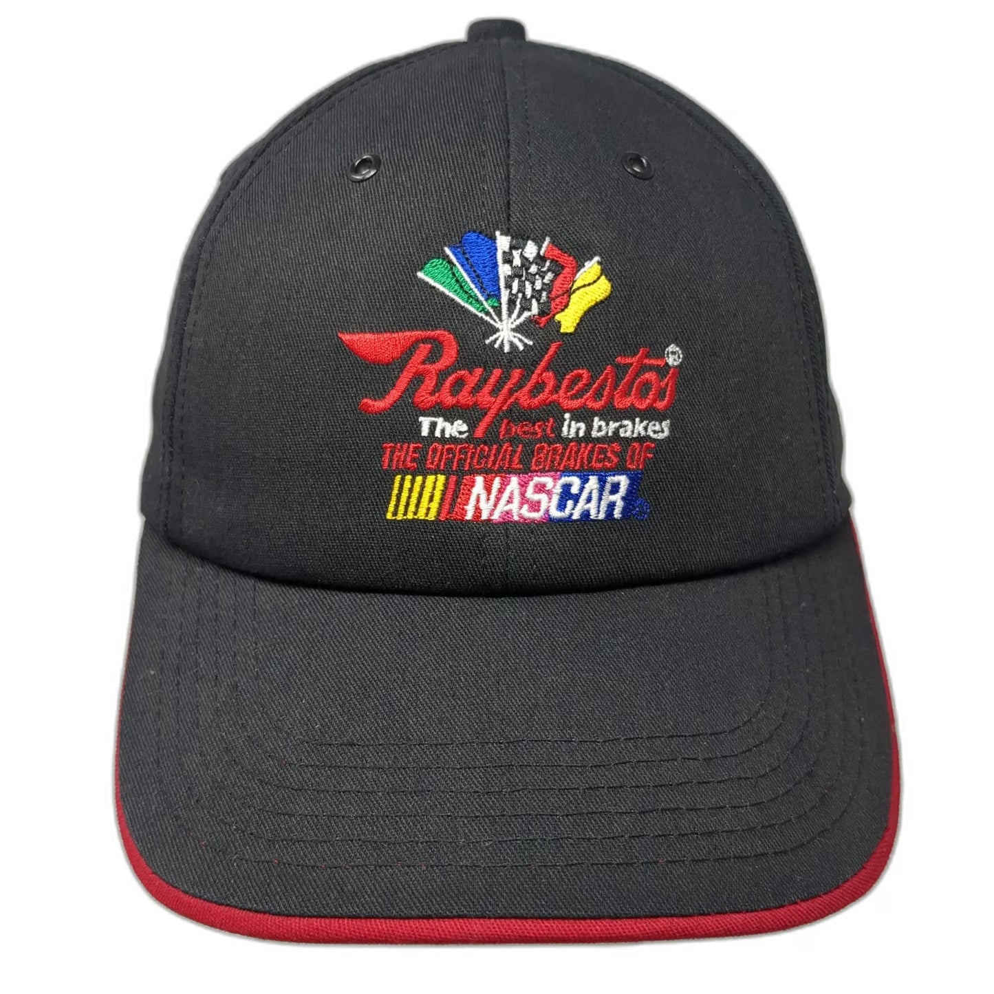 Snapback Black Hat One Size Raybestos NASCAR Official Brakes Racing Accessory