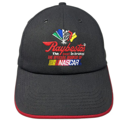 Snapback Black Hat One Size Raybestos NASCAR Official Brakes Racing Accessory