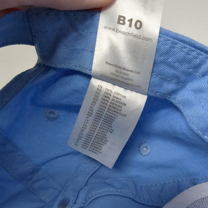 The Giverback Community Strapback Baseball Cap Blue OS Adjustable Beechfield