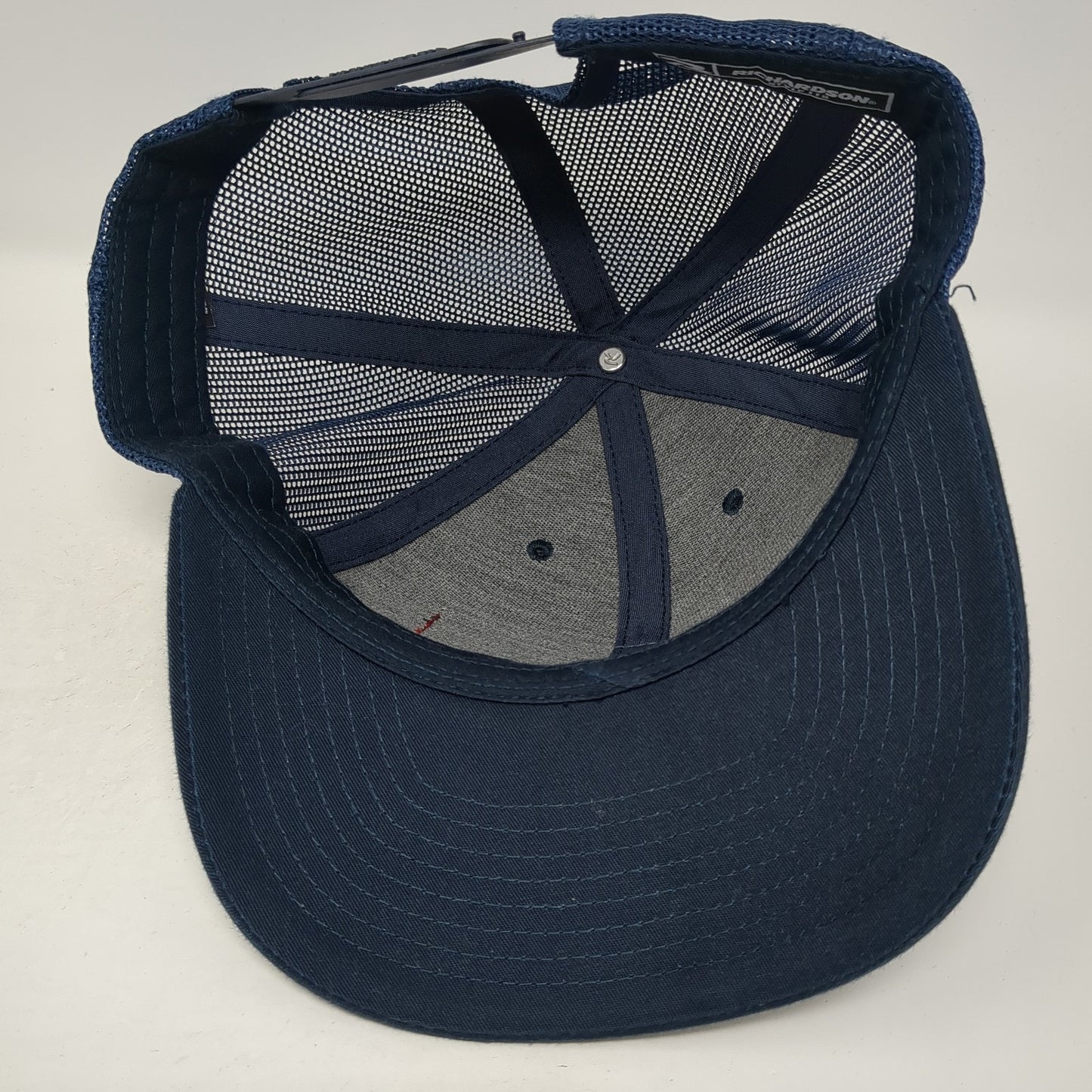 Finding 43 Real Estate Snapback Trucker Hat Blue OS Adjustable Mesh Richardson