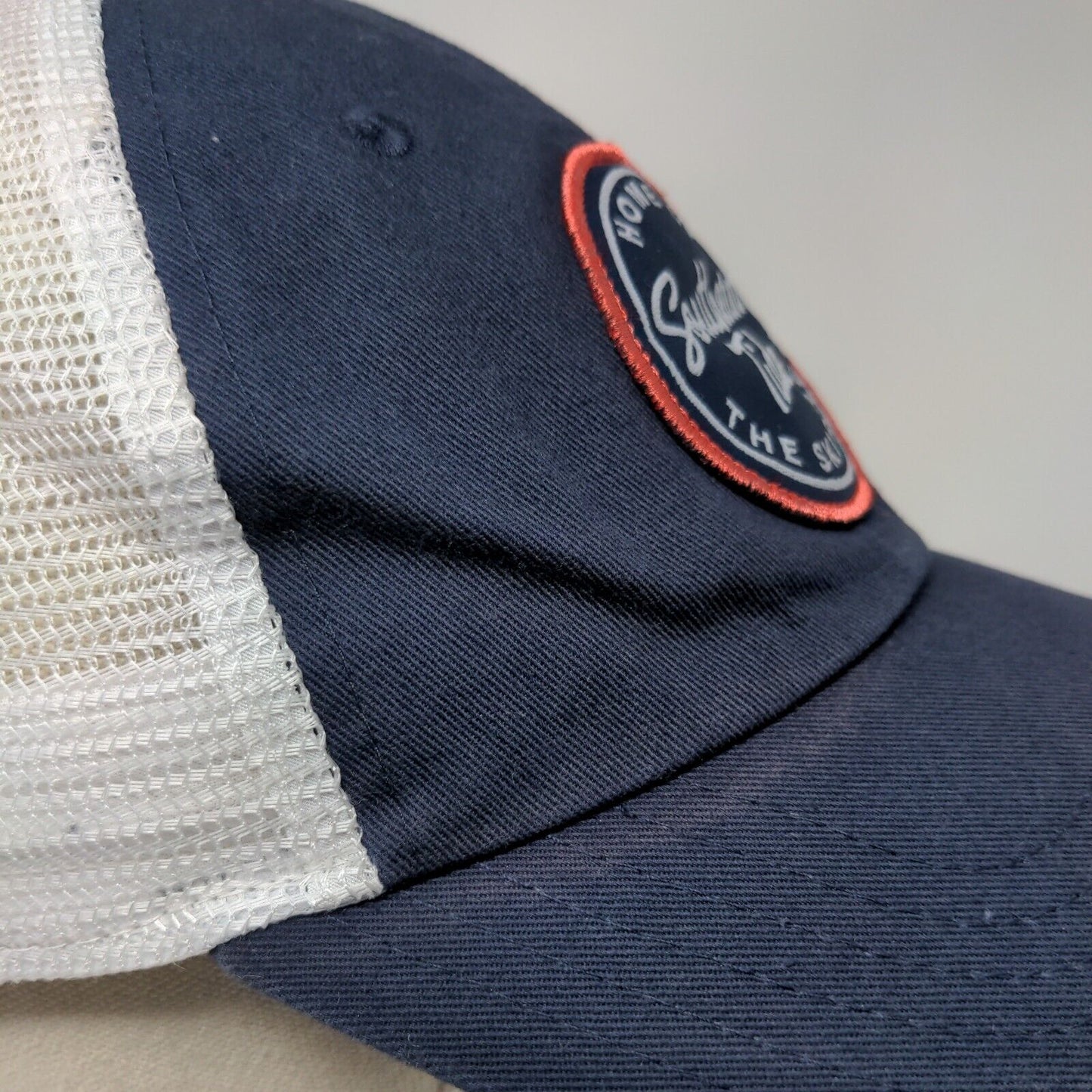 Southern Tide Snapback Trucker Hat Blue One Size Home Of The Skipjack