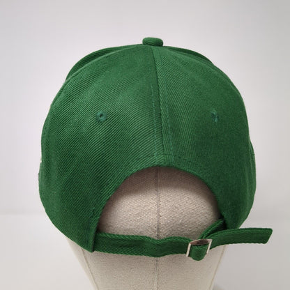 LA Los Angeles California Slideback Baseball Cap Green OS Adjustable Embroidered