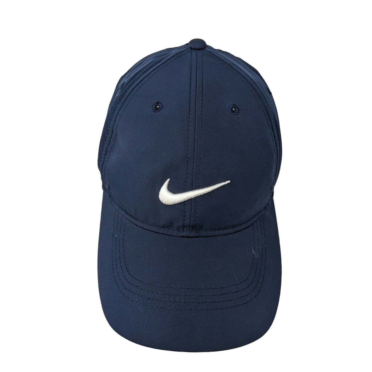 Nike Golf Baseball Hat Strapback Adjustable Blue Embroidered White Swoosh