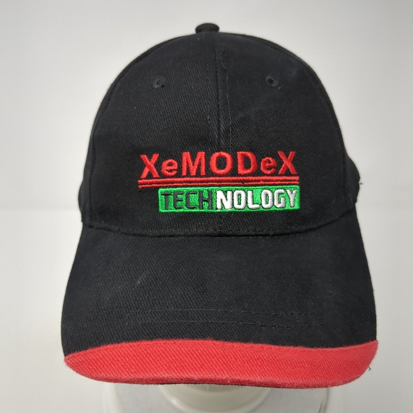 XeMODeX Technology Strapback Hat Black One Size Adjustable Embroidered Seba
