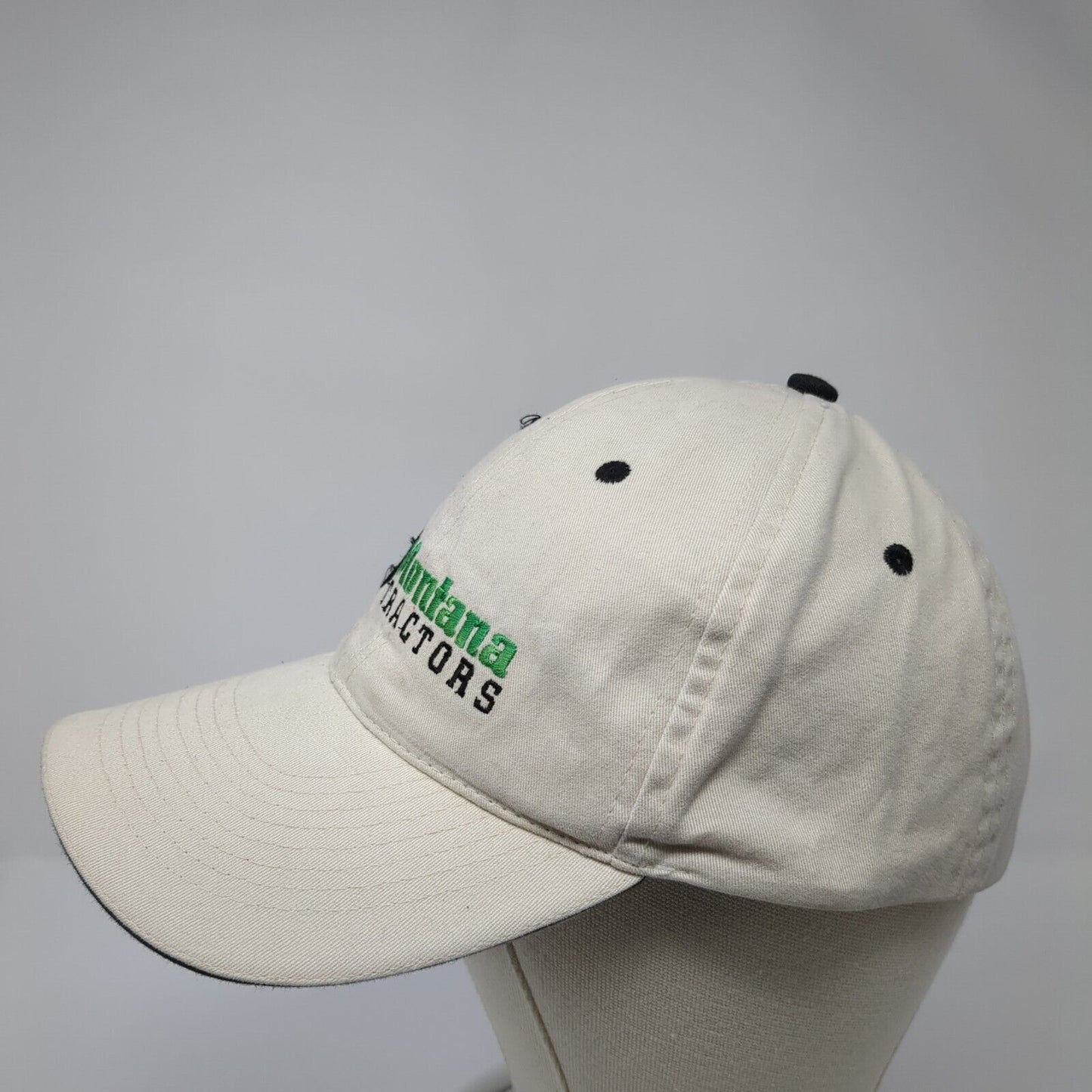 Montana Tractors Leader In Quality Strapback Hat Tan One Size Adjustable 6 Panel