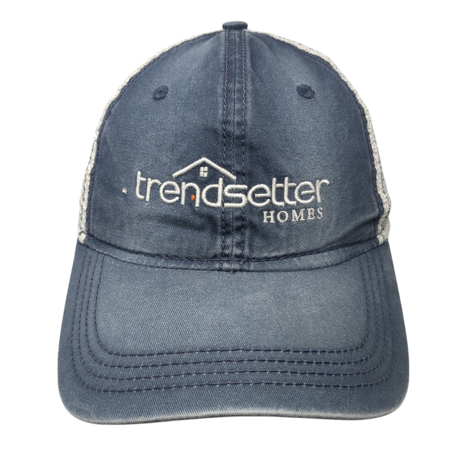 Trendsetter Homes Snapback Trucker Hat Blue One Size Mesh Back Outdoor Cap
