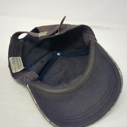 Porsche Baseball Cap Blue One Size Embroidered Logo Slideback Cotton Hat