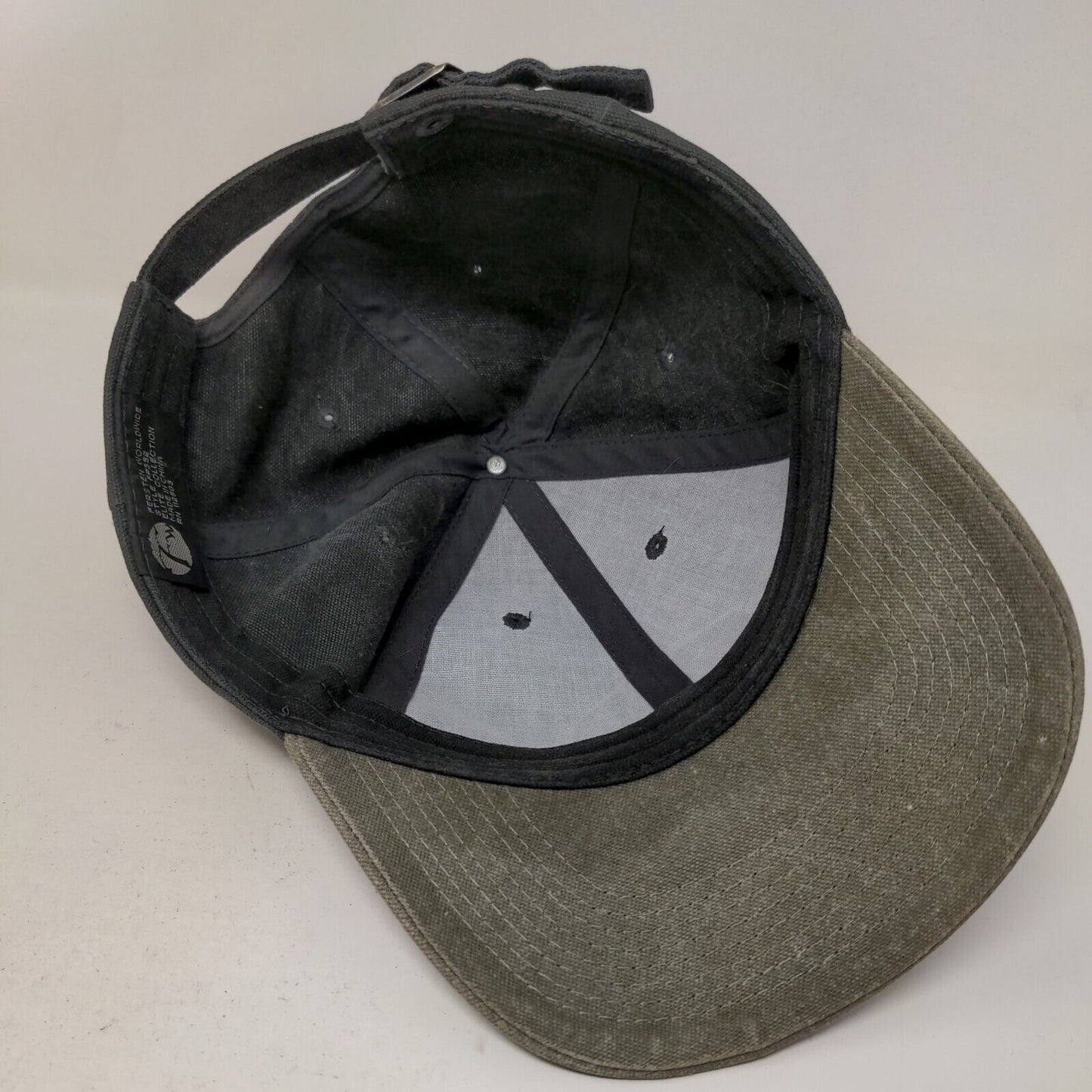 Adrian Steel Men's Slideback Hat Gray 3D Metal Logo Commercial Van Interiors