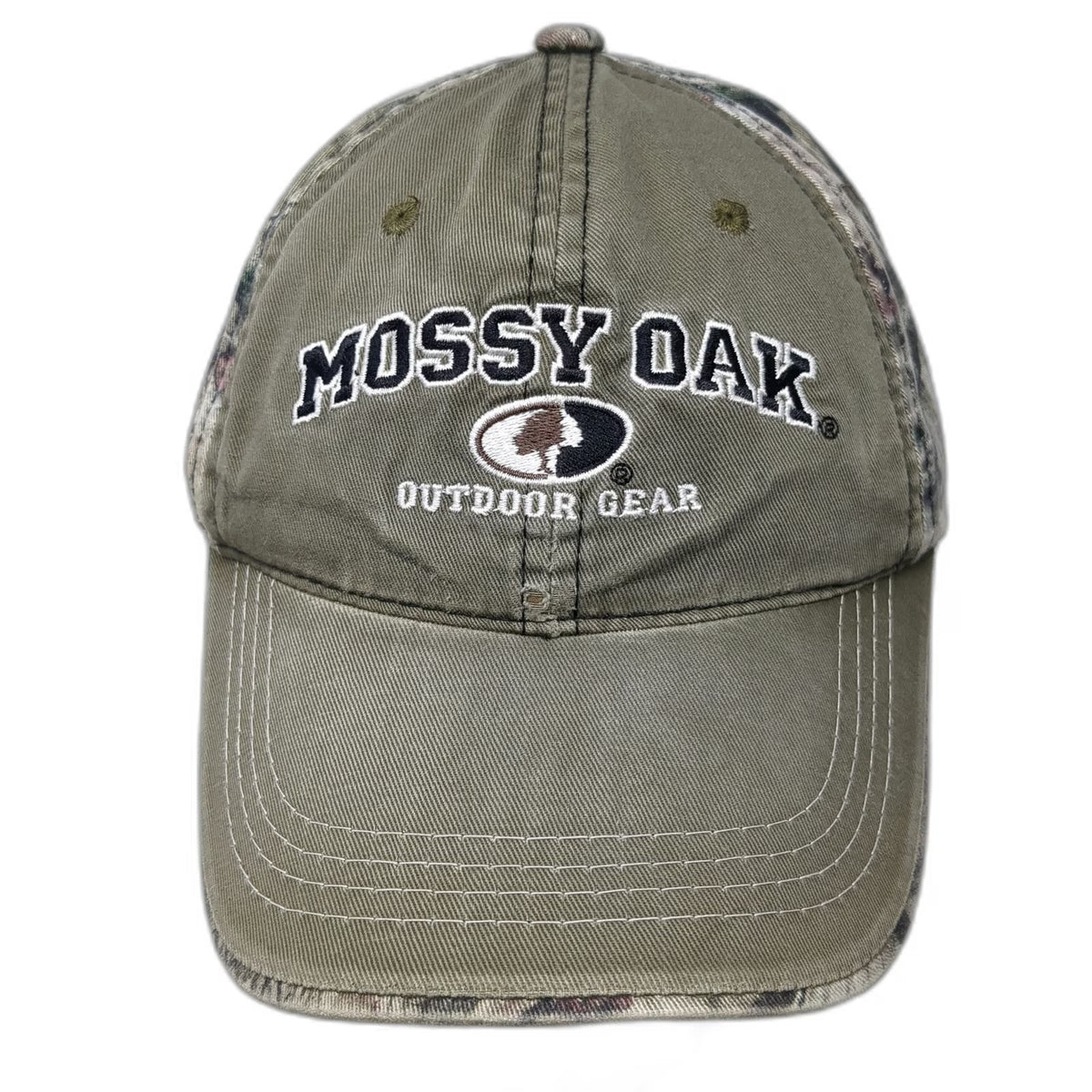 Mossy Oak Outdoor Gear Baseball Cap Green Camo One Size Adjustable Slideback Hat