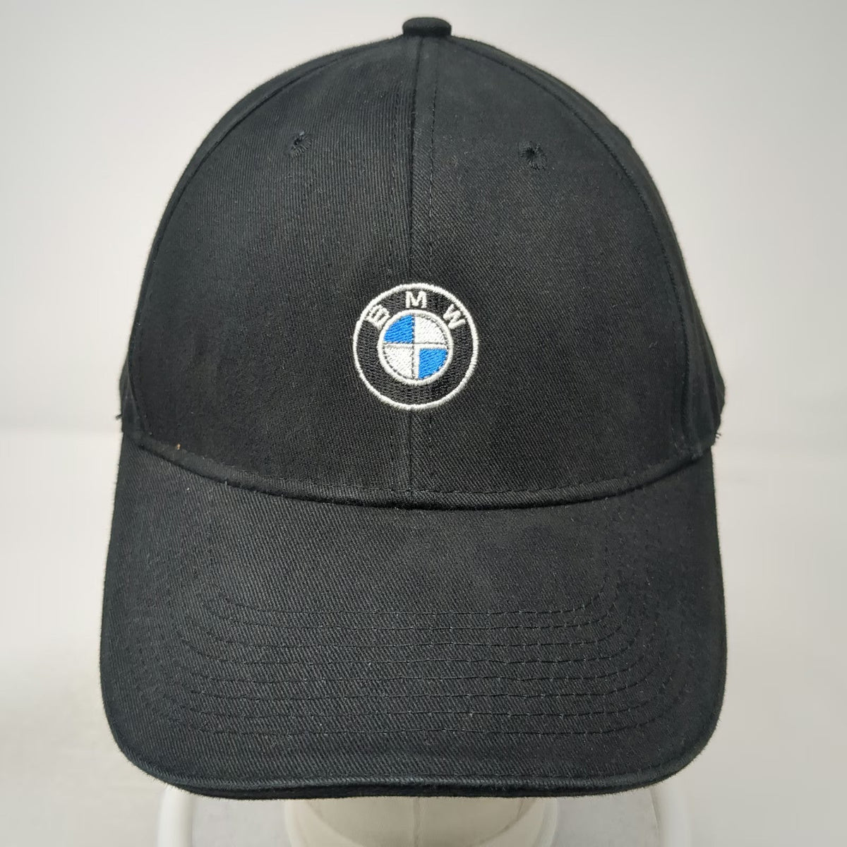 BMW Lifestyle Baseball Cap Black One Size Embroidered Logo Strapback Car Hat