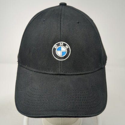 BMW Lifestyle Baseball Cap Black One Size Embroidered Logo Strapback Car Hat