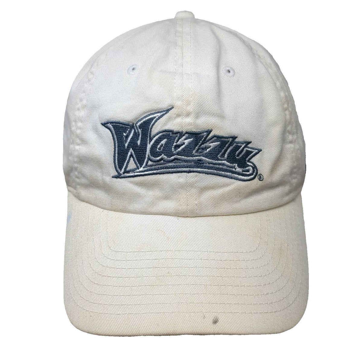 Washington State Cougars NCAA Nike White One Size Wazzu Logo Slideback Hat