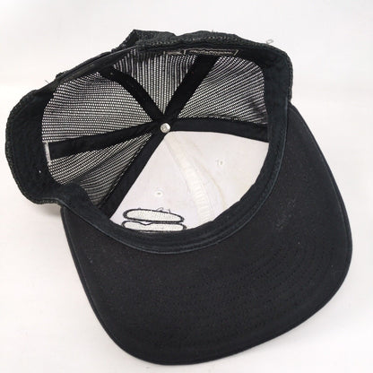Richardson Snapback Mesh Back Trucker Hat Black One Size Colorblock