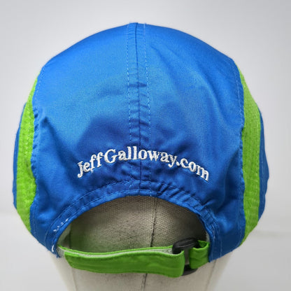 Leslie Jordan Baseball Cap Blue One Size Performance Mesh Training Marathon Hat
