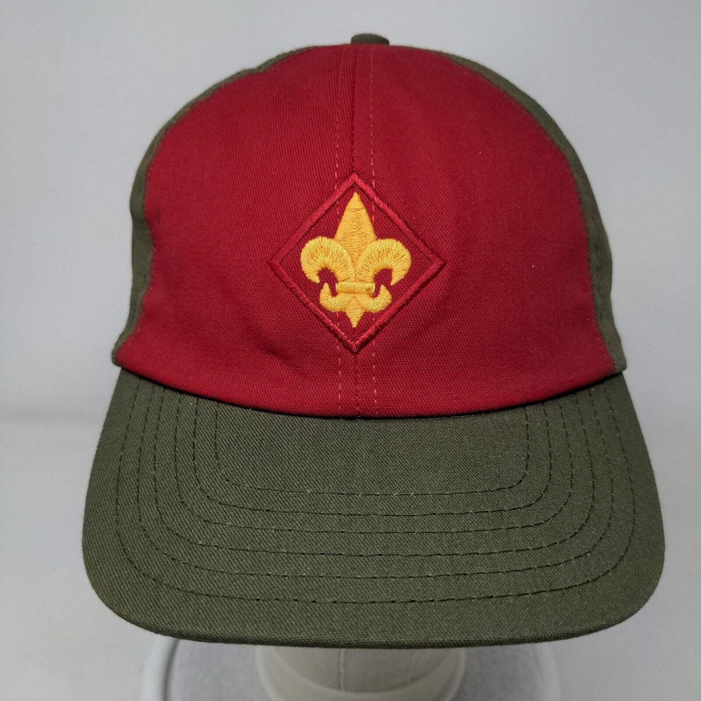 Boy Scouts of America Snapback Hat Multi One Size Embroidered Colorblock