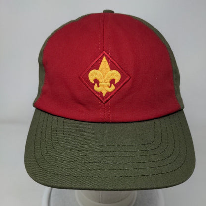 Boy Scouts of America Snapback Hat Multi One Size Embroidered Colorblock