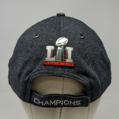 New Era New England Patriots NFL Gray One Size Cap Super Bowl LI Champions Strap