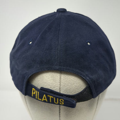 Pilatus Baseball Cap Blue Red Yellow One Size Dragon Aviation Embroidered Hat