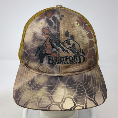 Richardson Trucker Hat Brown Camo One Size Mesh Back Snapback Bedford Outdoors