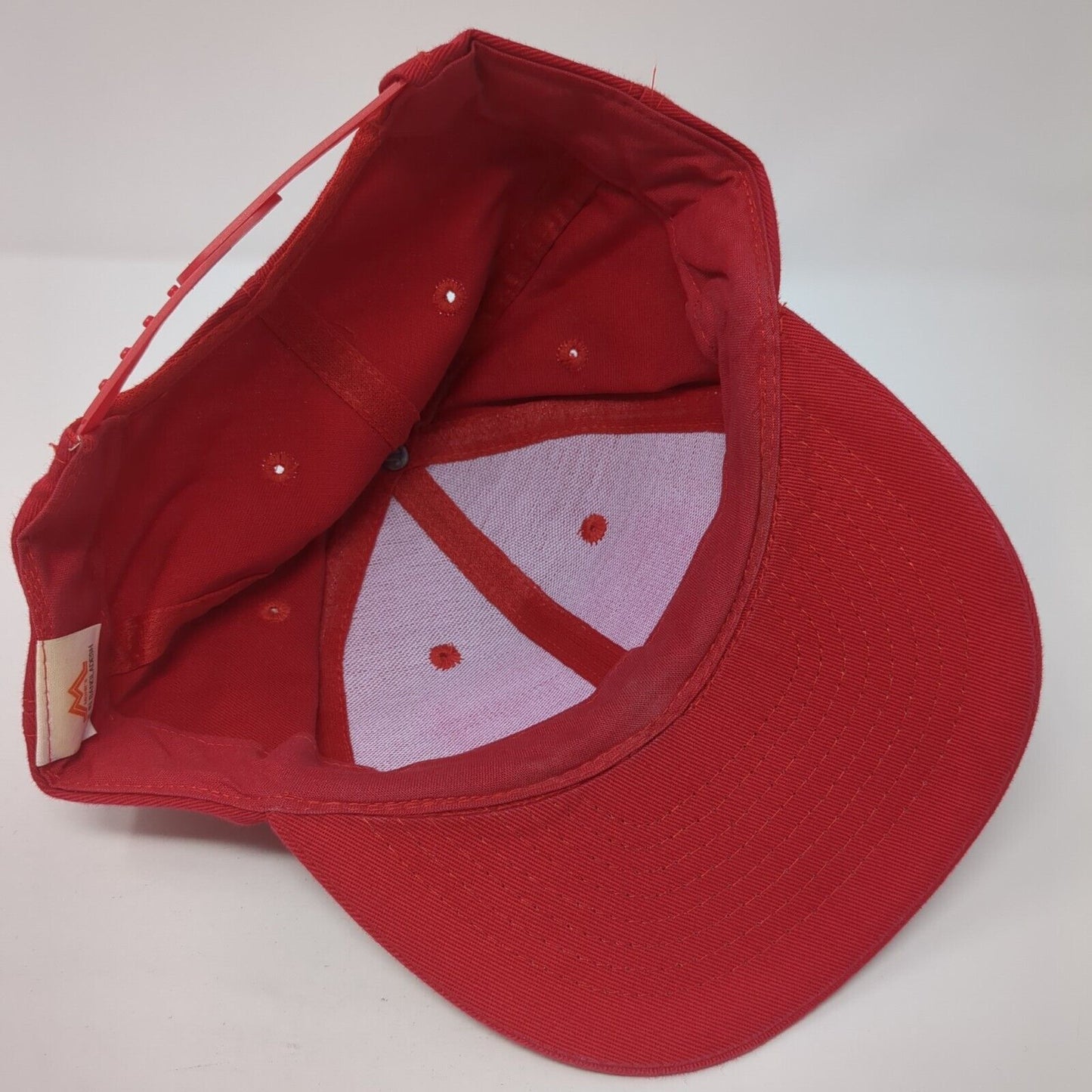 Plaza Tire Service Patch Snapback Hat Red One Size Adjustable Mohr's