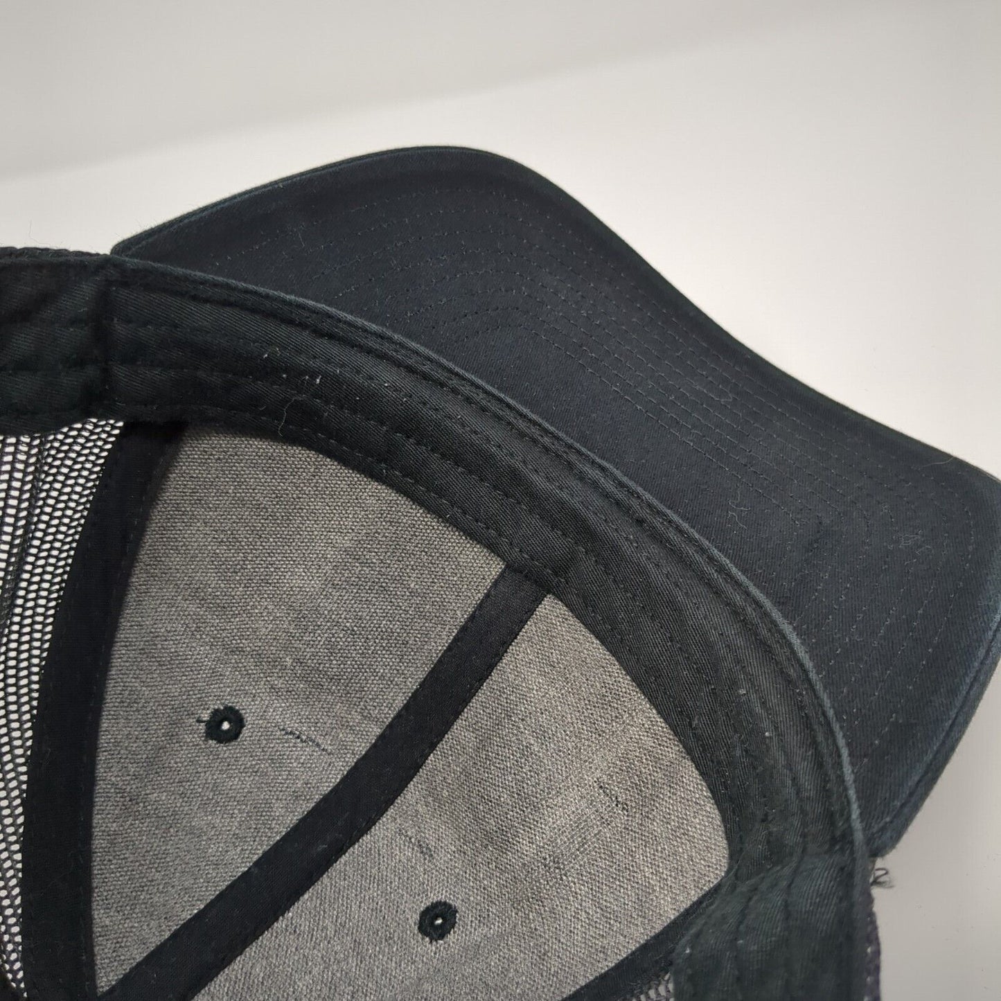 Ourea Outdoors Snapback Trucker Hat Black One Size Mesh Back 6 Panel