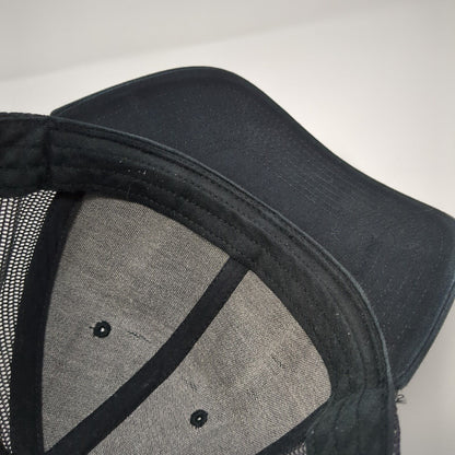 Ourea Outdoors Snapback Trucker Hat Black One Size Mesh Back 6 Panel