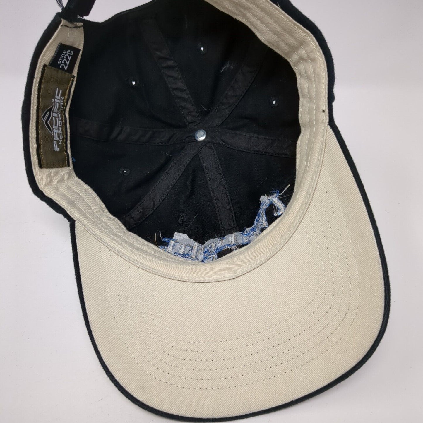 Alaska Twilight Strapback Hat Black One Size Petersburg Pacific Headwear
