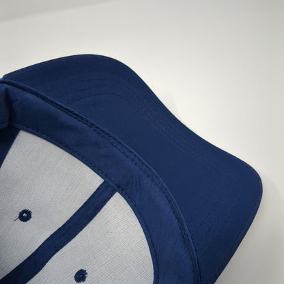 All Out Mayhem Strapback Hat Blue One Size Adjustable 6 Panel Polyester