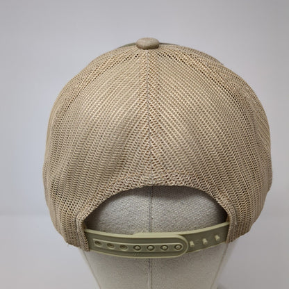 The Classics Yupoong Snapback Trucker Hat Camo One Size Mesh Back