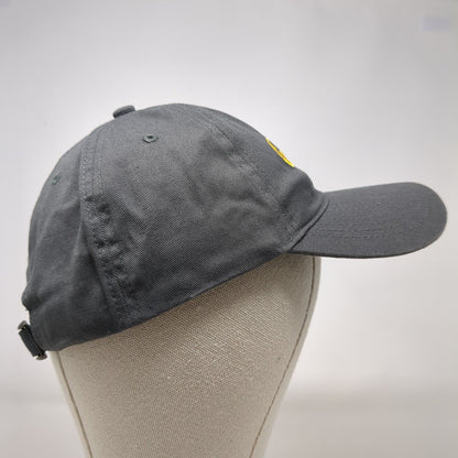 Cabela's Club Slideback Hat Solid Gray OSFM Adjustable Embroidered