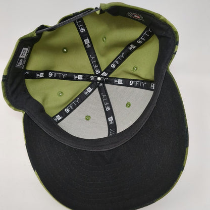 Colorado Rockies MLB New Era Snapback Camo One Size Hat Gold Embroidery 9FIFTY