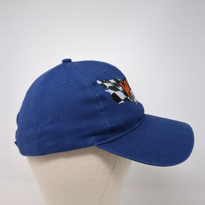 Wizard Racing Strapback Baseball Cap Blue OS Adjustable Embroidered Cap America
