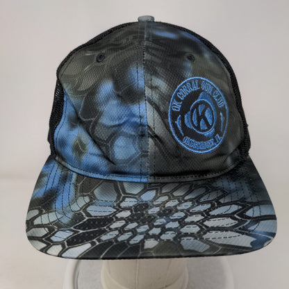 OK Corral Gun Club Snapback Mesh Back Trucker Hat Multi One Size