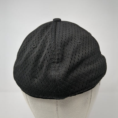 Richardson Fitted Hat Black 6 7/8-7 Embroidered Breathable Pro Model System5