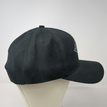 GLD Say Less Reaper Snapback Hat Black One Size Acrylic Wool Embroidered Graphic